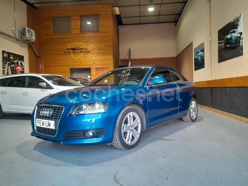 Azul Usado 2010 Audi A3 Cabriolet Attraction Descapotable | 8490 € (Precio justo) - Imagen 1/4
