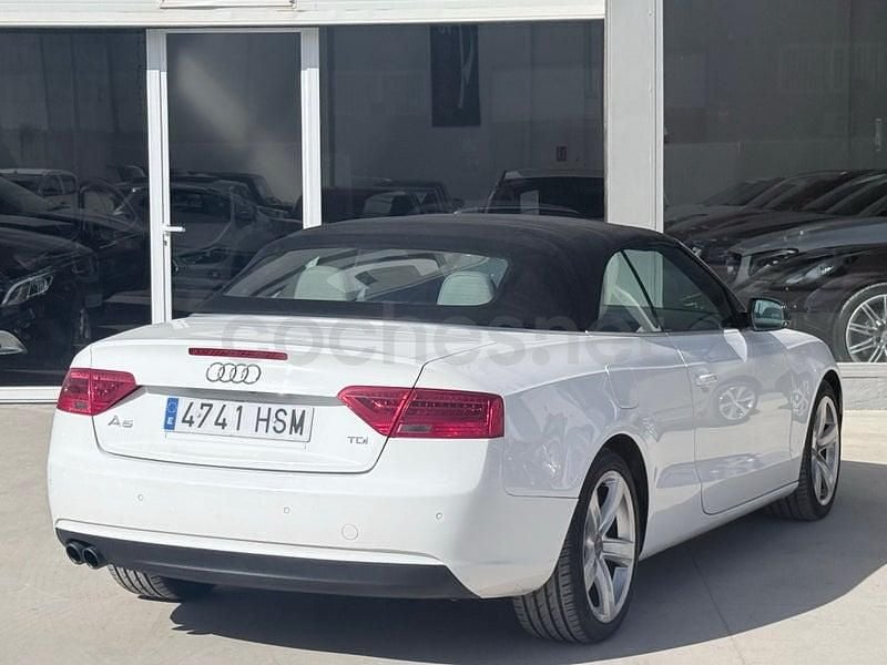 Usado Audi A5 Cabriolet 177 CV (130 kW) 2013 Blanco Descapotable