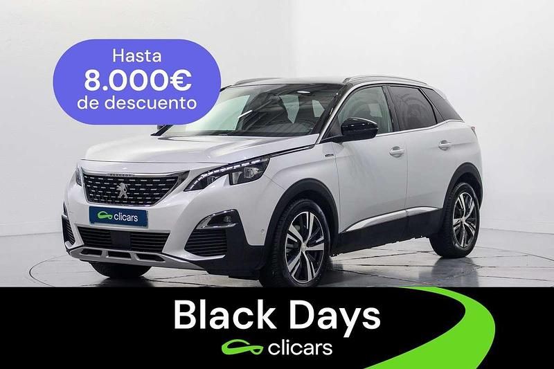 Blanco Usado 2017 Peugeot 3008 GT-line SUV | 11.790 € (Buen precio) - Imagen 1/4