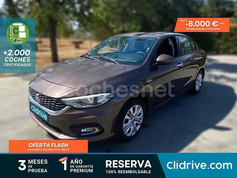 Marrón Usado 2016 Fiat Tipo Easy Berlina | 9490 € (Precio justo) - Imagen 1/3