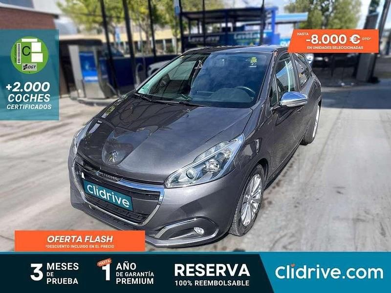 Gris Usado 2018 Peugeot 208 Style Utilitario | 7690 € (Buen precio) - Imagen 1/3