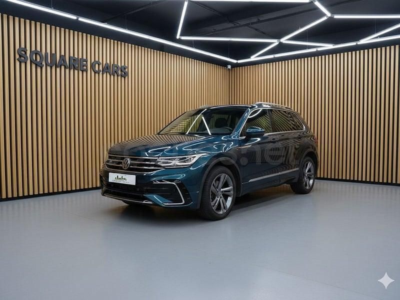 Usado VW Tiguan R-line 150 CV (110 kW) 2021 Azul SUV