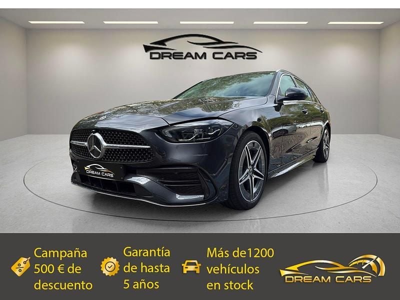 Gris Usado 2023 Mercedes C220 Familiar | 38.990 € (Precio justo) - Imagen 1/4