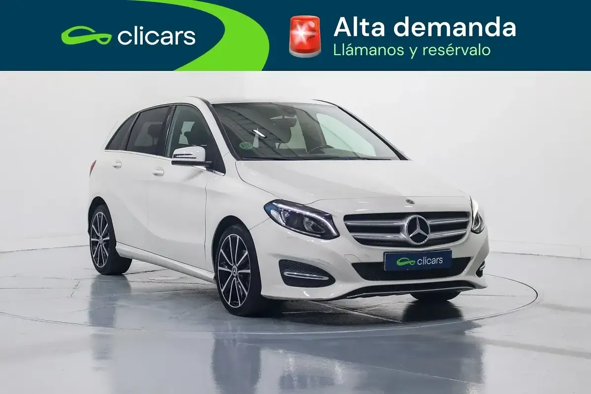 Usado Mercedes B180 116 CV (85 kW) 2017 Blanco Utilitario
