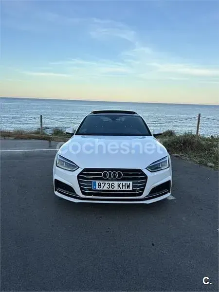 Usado Audi A5 Sportback Sport 190 CV (139 kW) 2018 Blanco Utilitario