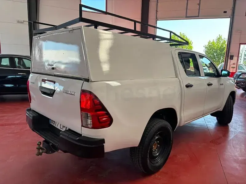 Usado Toyota HiLux 150 CV (110 kW) 2021 Blanco Pickup/Camioneta