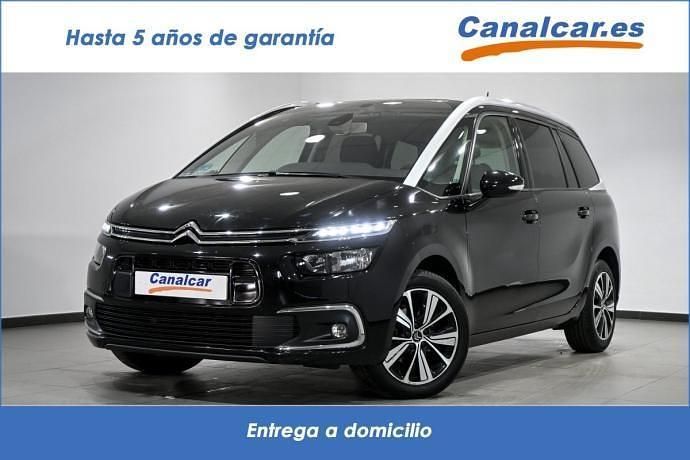 Usado Citroën Grand C4 Picasso Feel 120 CV (88 kW) 2018 Negro Monovolumen