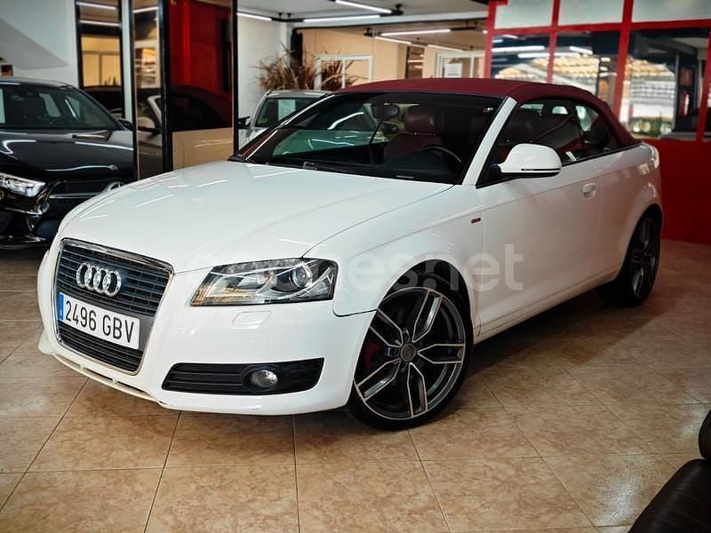 Usado Audi A3 Cabriolet Ambition 200 CV (147 kW) 2008 Blanco Descapotable