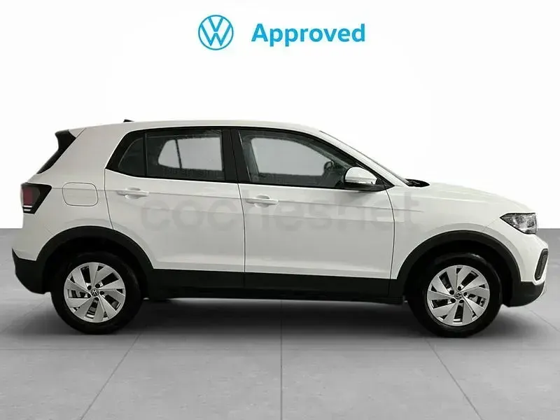 Usado VW T-Cross 95 CV (69 kW) 2025 Blanco SUV