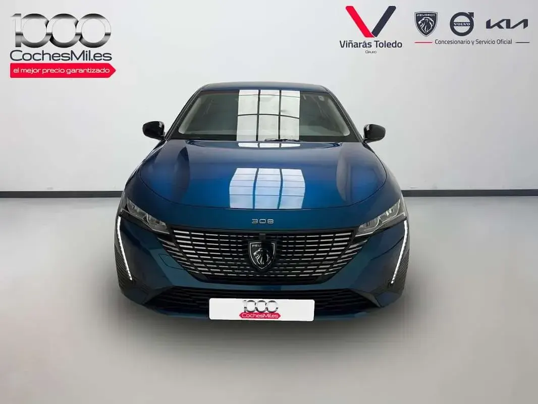 Usado Peugeot 308 Allure 131 CV (96 kW) 2024 Azul Berlina