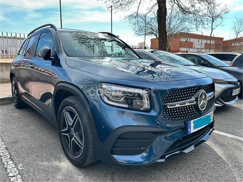 Azul Usado 2020 Mercedes GLB200 SUV | 32.000 € (Precio justo) - Imagen 1/4