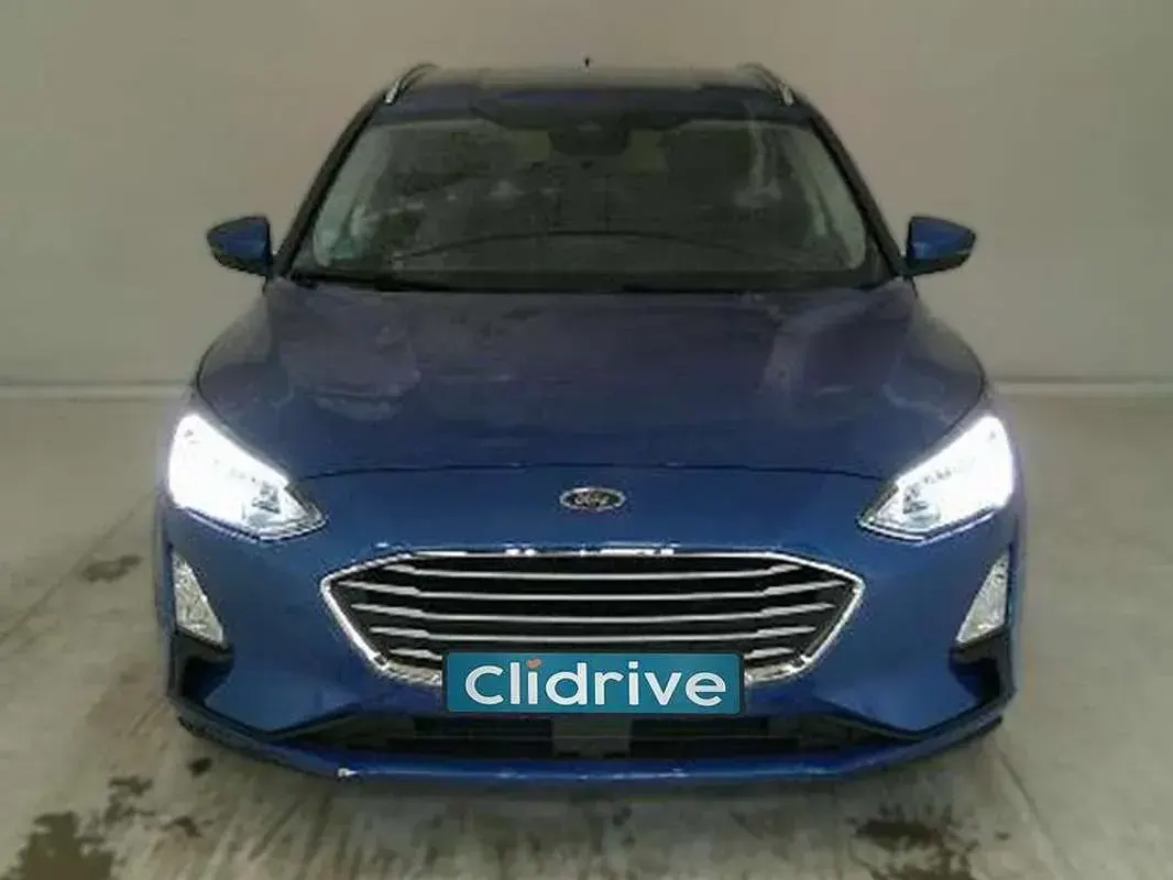 Usado Ford Focus Trend+ 120 CV (88 kW) 2022 Azul Utilitario