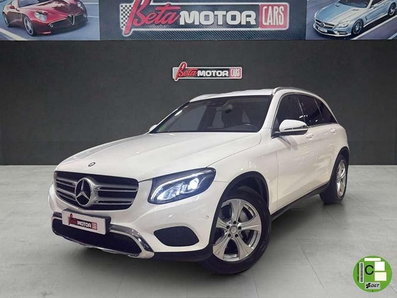 Usado Mercedes GLC220 170 CV (125 kW) 2016 Blanco SUV