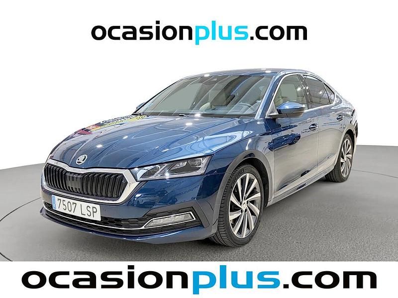 Azul Usado 2021 Skoda Octavia Style Utilitario | 19.728 € (Precio justo) - Imagen 1/4
