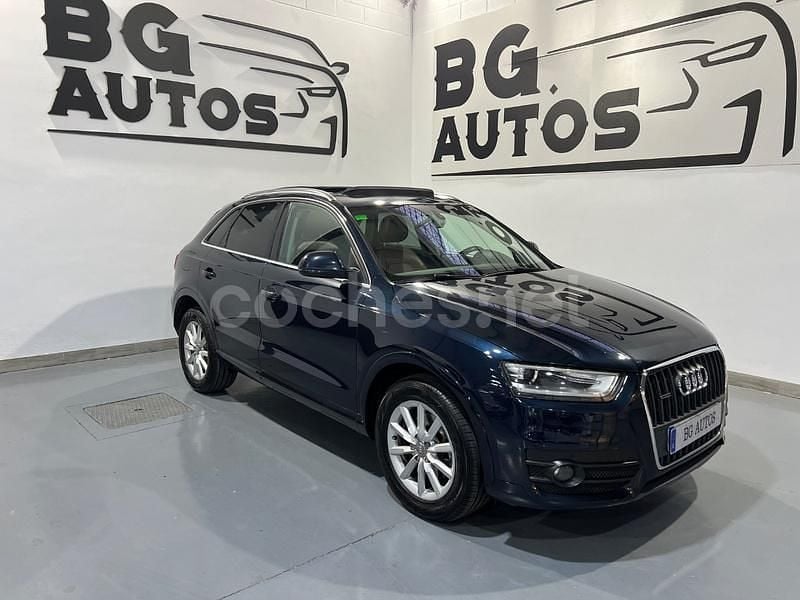 Azul Usado 2014 Audi Q3 Ambition SUV | 13.499 € (Precio justo) - Imagen 1/4