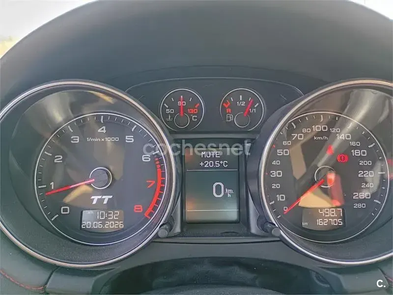 Usado Audi TT 211 CV (155 kW) 2011 Negro Coupe