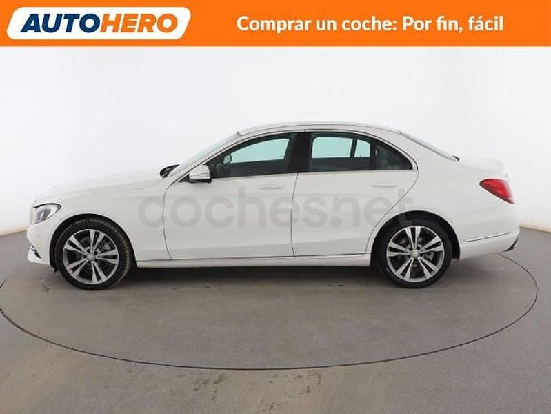 Usado Mercedes C220 Avantgarde 170 CV (125 kW) 2015 Blanco Berlina