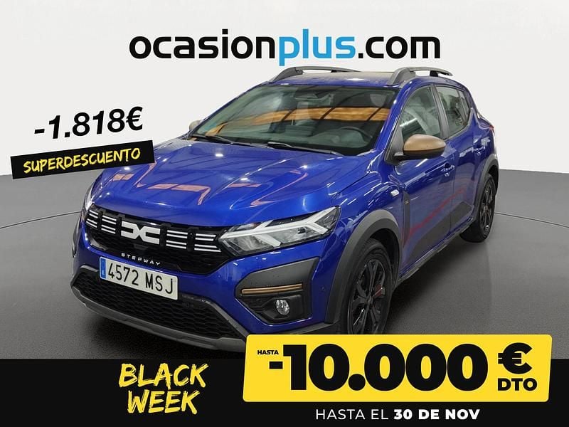 Azul Usado 2024 Dacia Sandero Extreme Utilitario | 17.690 € (Precio justo) - Imagen 1/4