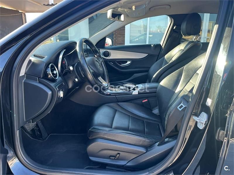 Usado Mercedes C220 170 CV (125 kW) 2015 Negro Berlina