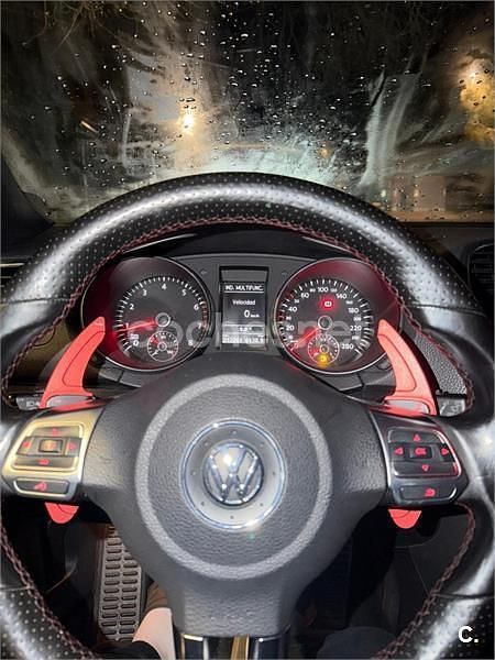 Usado VW Golf VI GTI 210 CV (154 kW) 2009 Negro Utilitario