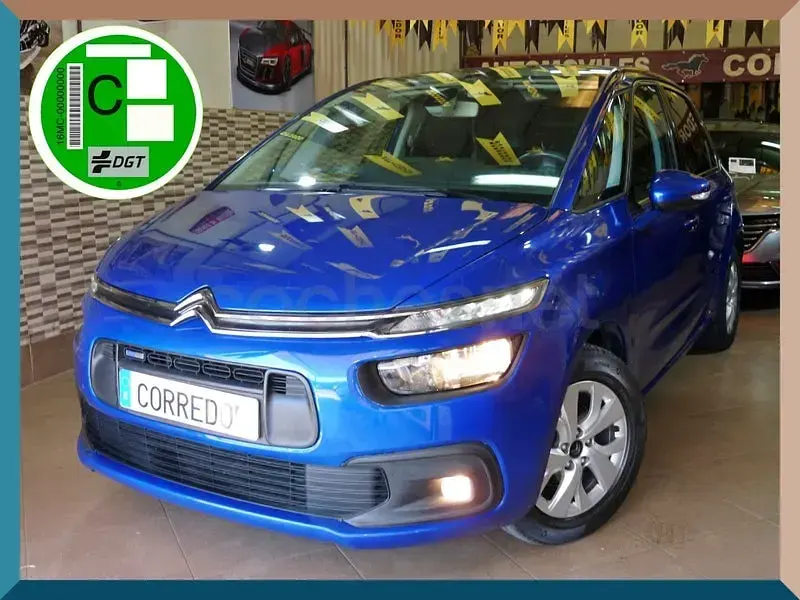 Usado Citroën C4 Picasso Live 110 CV (80 kW) 2017 Azul Monovolumen