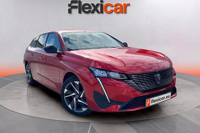 Rojo Usado 2024 Peugeot 308 SW Allure Familiar | 19.490 € (Un poco caro) - Imagen 1/4