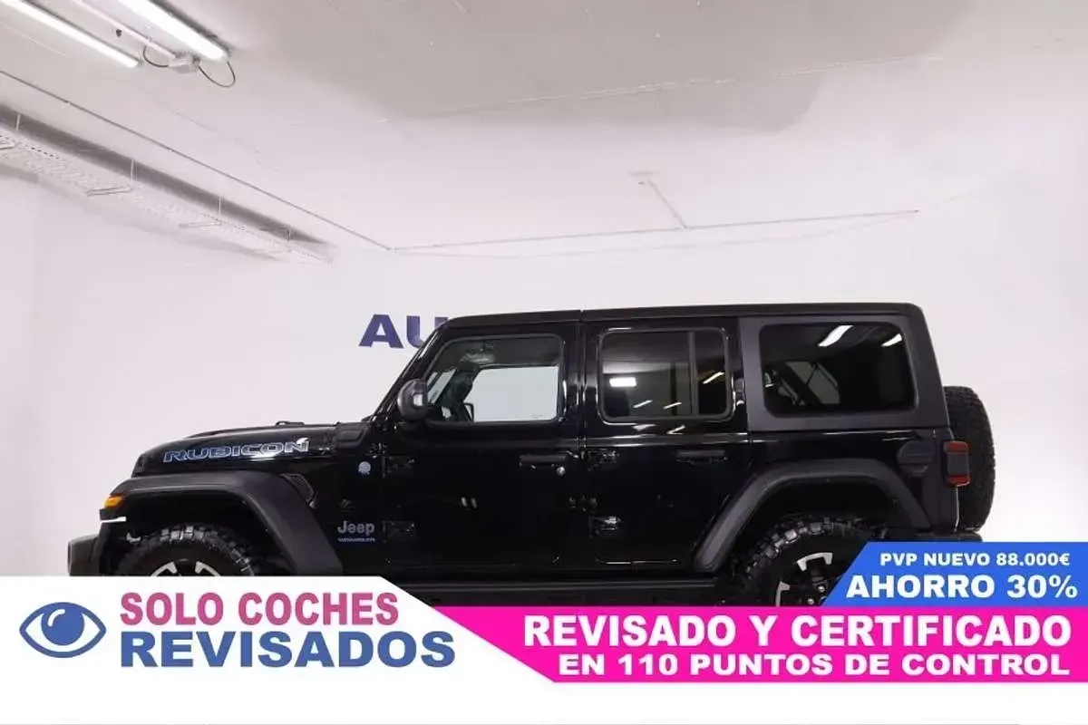 Usado Jeep Wrangler Rubicon 381 CV (280 kW) 2024 Negro SUV