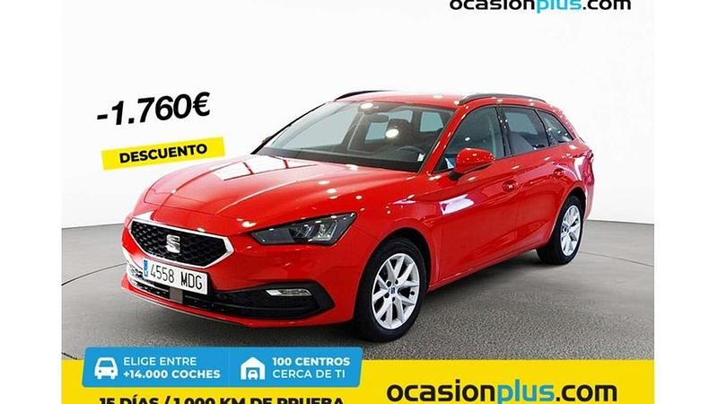 Rojo Usado 2023 Seat Leon ST Style Familiar | 17.090 € (Precio justo) - Imagen 1/4