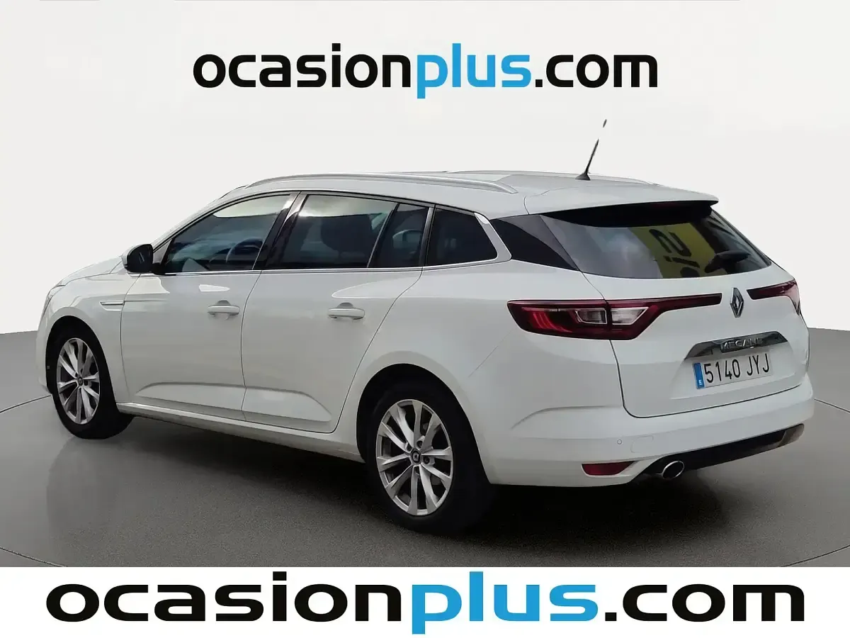 Usado Renault Mégane GrandTour Zen 130 CV (95 kW) 2017 Blanco Familiar