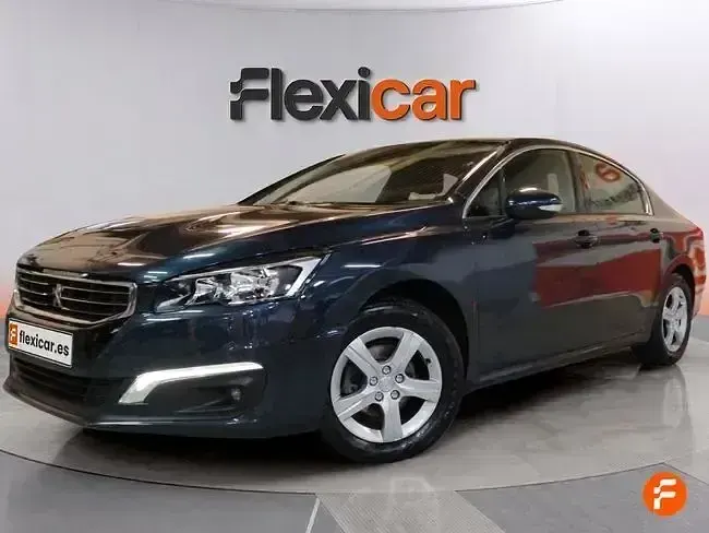 Usado Peugeot 508 Active 120 CV (88 kW) 2017 Azul Berlina
