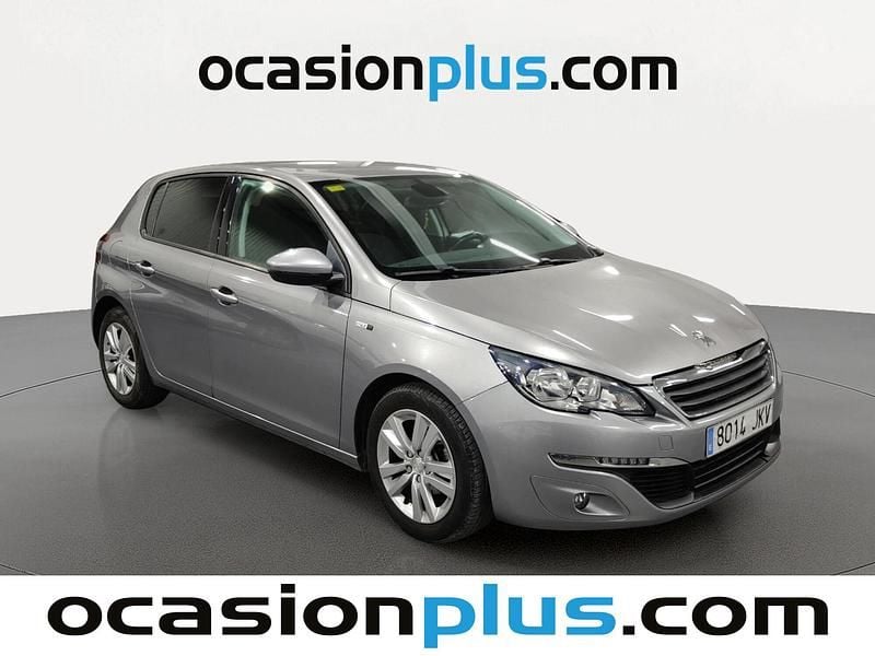 Usado Peugeot 308 Style 100 CV (73 kW) 2015 Gris Utilitario