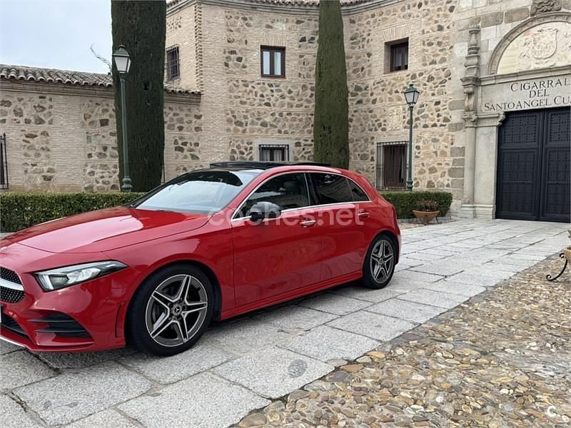 Usado Mercedes A180 109 CV (80 kW) 2019 Rojo Berlina