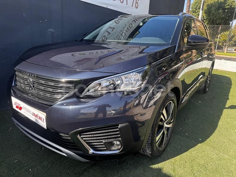 Usado Peugeot 5008 Allure 120 CV (88 kW) 2018 Azul SUV