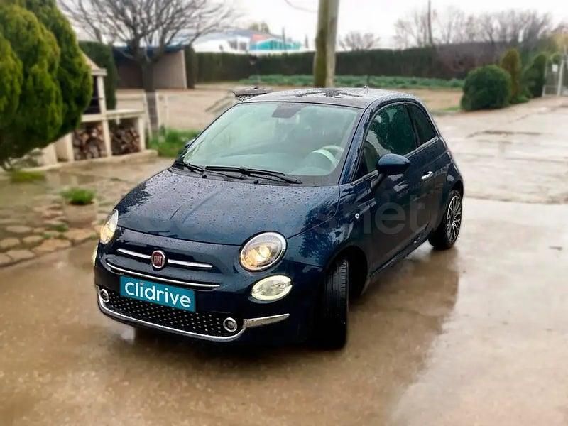 Usado Fiat 500C Dolcevita 70 CV (51 kW) 2023 Azul Descapotable