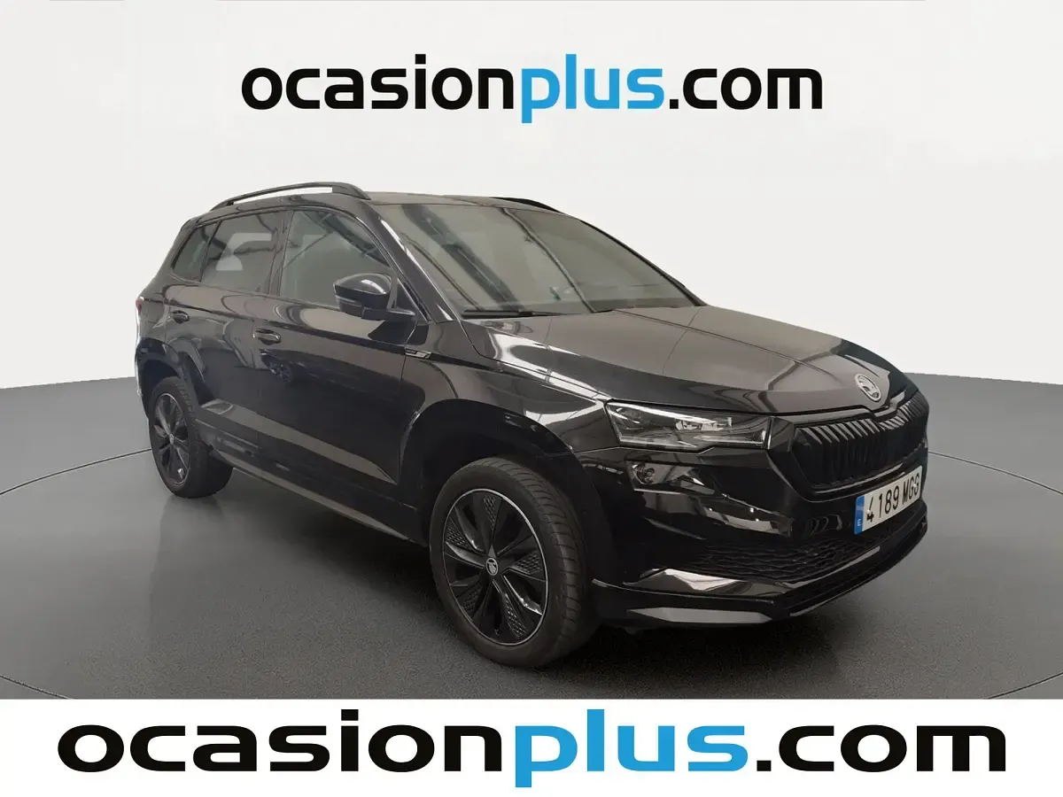 Usado Skoda Karoq SportLine 150 CV (110 kW) 2023 Negro SUV