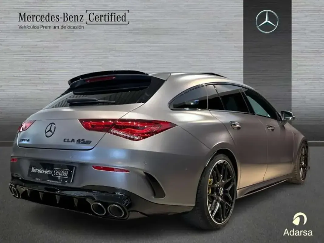 Usado Mercedes CLA45 AMG Shooting Brake AMG 421 CV (309 kW) 2022 Gris Familiar
