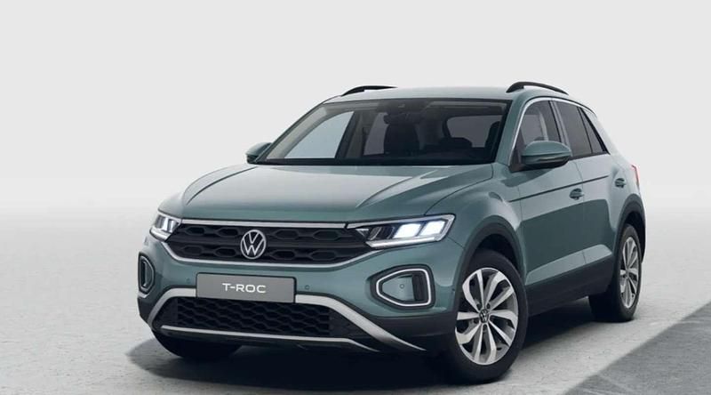 Azul Nuevo 2025 VW T-Roc Life SUV | 31.556 € (Precio justo) - Imagen 1/4