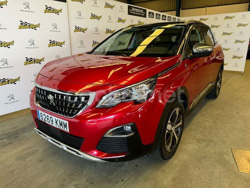 Granate Usado 2018 Peugeot 3008 Crossway SUV | 15.800 € (Caro) - Imagen 1/4