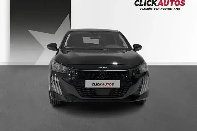 Usado Peugeot 208 Allure 100 CV (73 kW) 2025 Negro Utilitario