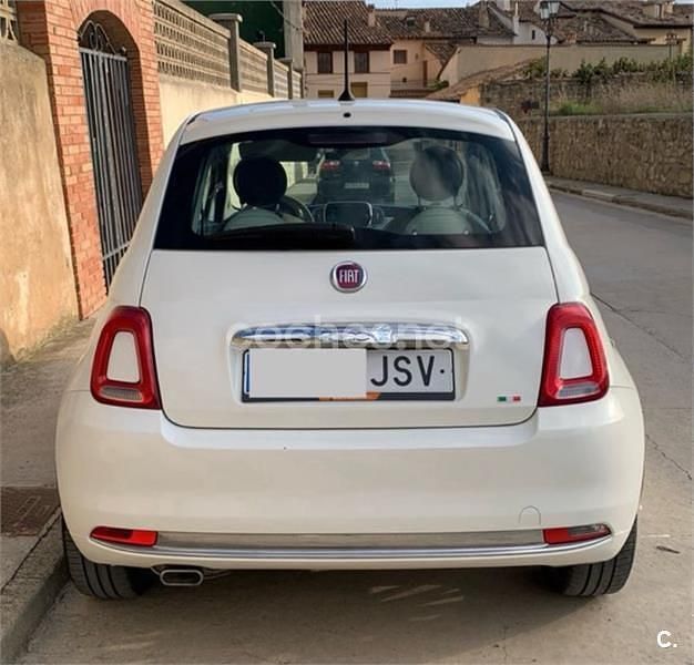 Usado Fiat 500 Lounge 69 CV (50 kW) 2016 Blanco Berlina