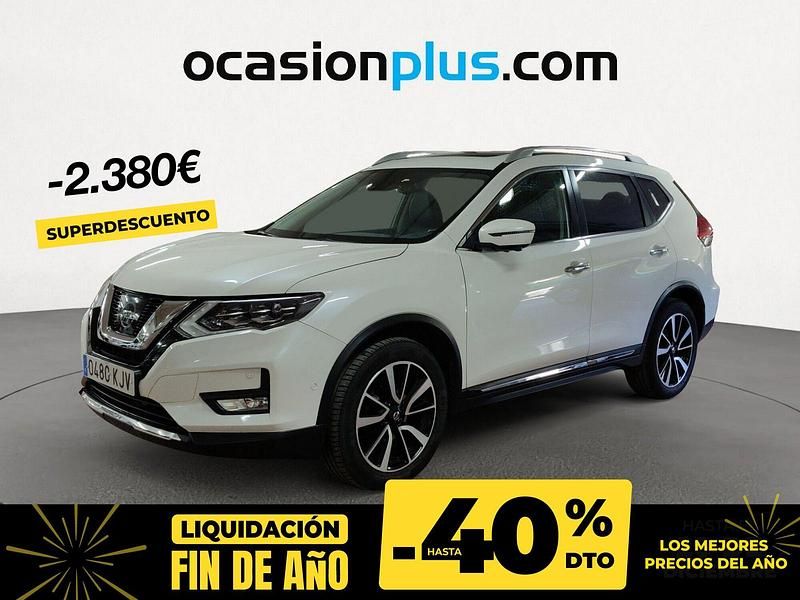 Blanco Usado 2018 Nissan X-Trail Tekna SUV | 18.490 € (Precio justo) - Imagen 1/4