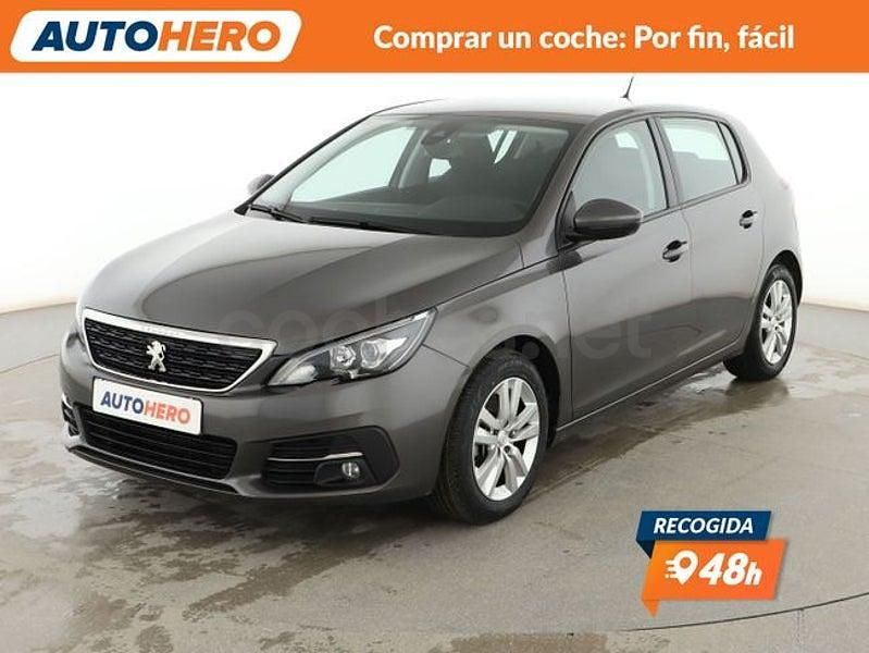 Usado Peugeot 308 Active 131 CV (96 kW) 2021 Gris Berlina