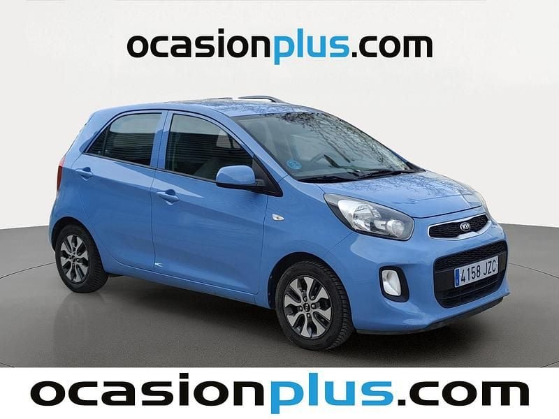 Usado Kia Picanto 66 CV (48 kW) 2017 Azul Utilitario