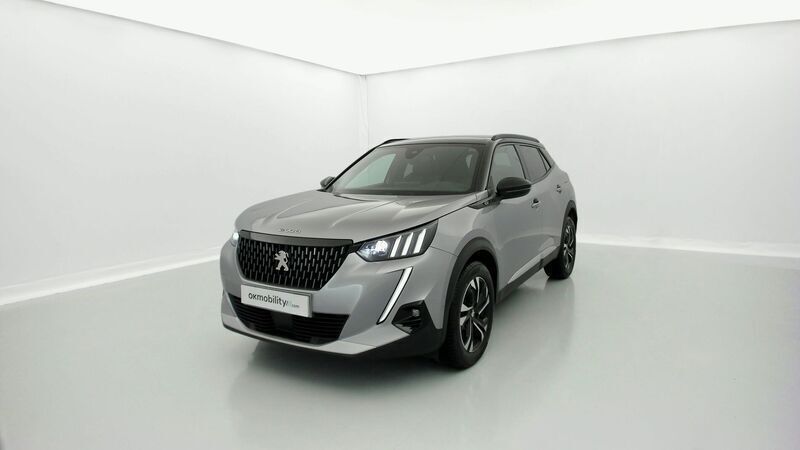 Gris artense / negro Usado 2022 Peugeot 2008 GTi SUV | 16.550 € (Buen precio) - Imagen 1/4