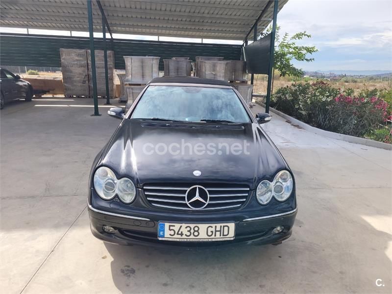 Negro Usado 2004 Mercedes CLK500 Avantgarde Descapotable | 11.000 € (Precio justo) - Imagen 1/4