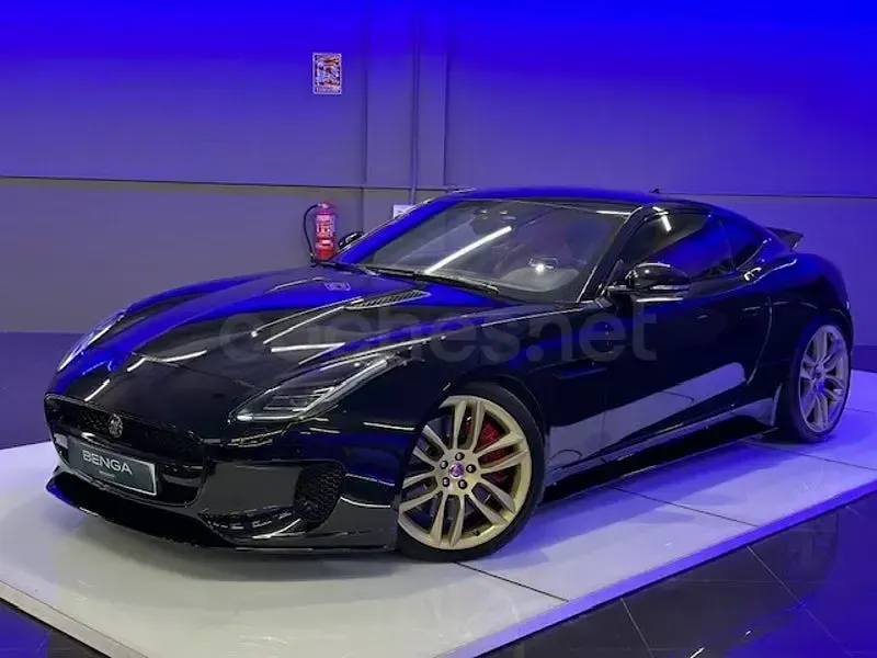 Usado Jaguar F-Type 340 CV (250 kW) 2018 Negro Coupe