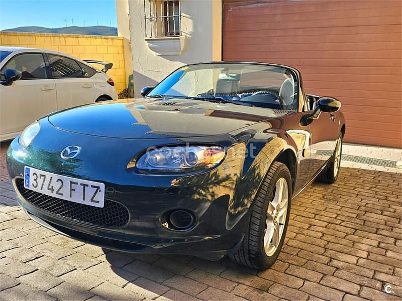 Usado Mazda MX5 Active 126 CV (92 kW) 2007 Verde Descapotable