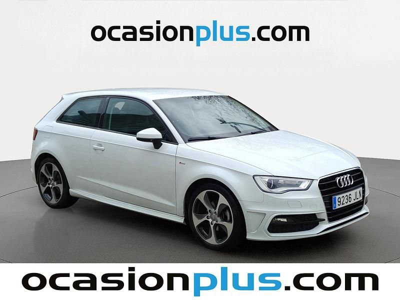 Usado Audi A3 S-Line 150 CV (110 kW) 2016 Blanco Utilitario
