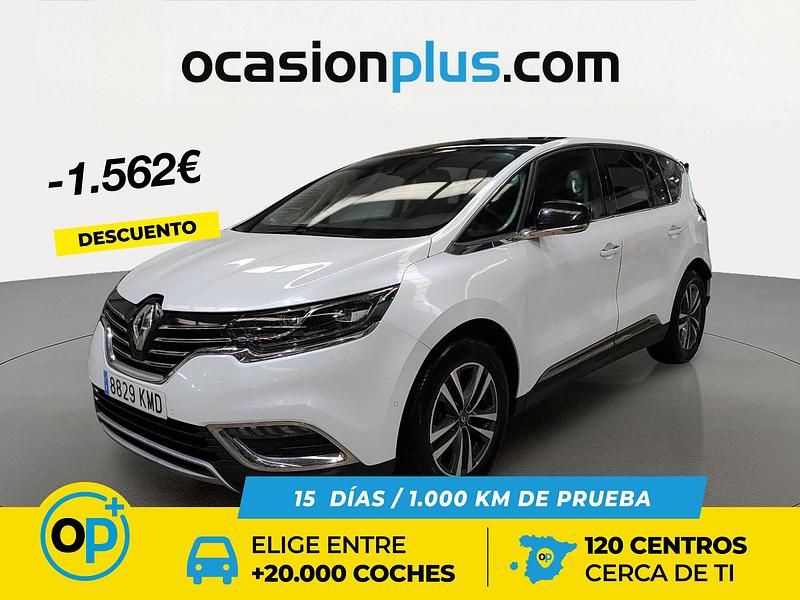 Usado Renault Espace Zen 130 CV (95 kW) 2018 Blanco Monovolumen