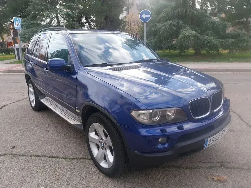 Käytetty BMW X5 235 HP (172 kW) 2007 Sininen Katumaasturi